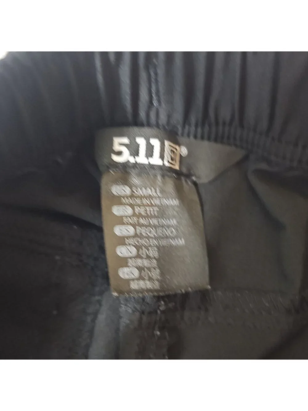 5.11 Tactical Men's Swim Board Shorts Black Drawstring Small